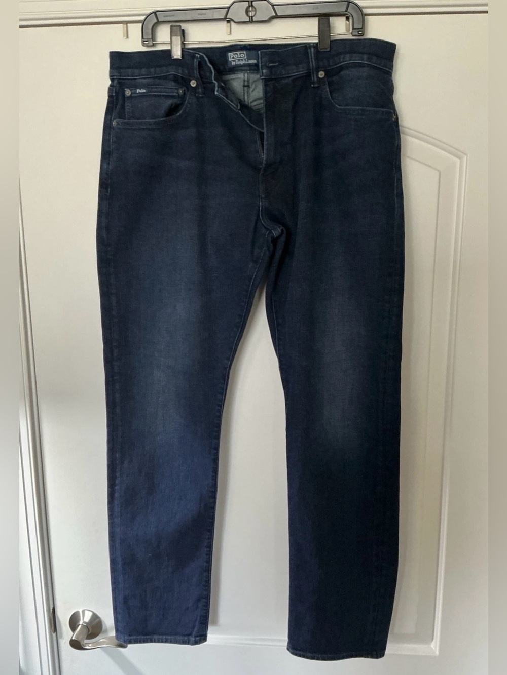 Size 36 x 32 - Polo Ralph Lauren Parkside Athletic Taper Dark Wash Stretch Jeans